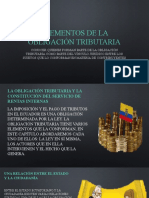 Elementos de La Obligación Tributaria