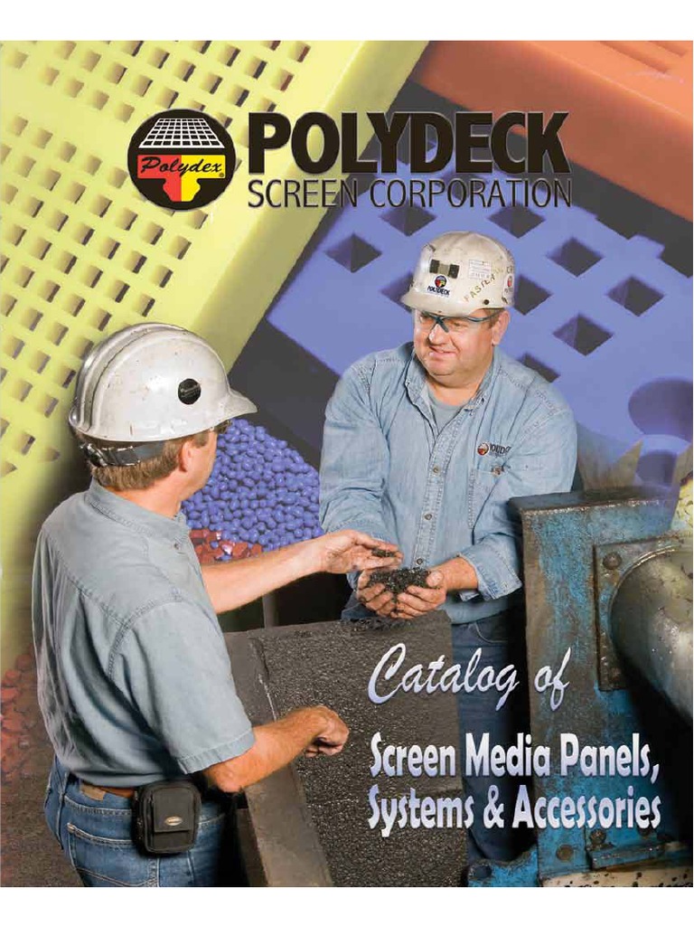 Polydeck Screen Catalogue 2010 Servingsa | PDF