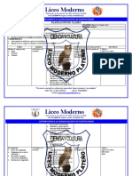 Liceo Moderno Plateño: Planeación de Clases