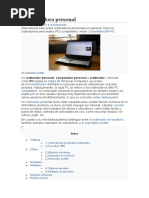 Historia de la Computadora Personal | PDF | Computadoras personales ...