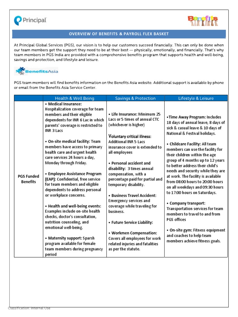 Employee Benefits Flyer PDF Employment Public Finance