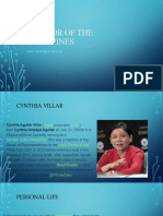 Senator Cynthia Villar