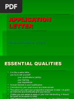 Application Letter