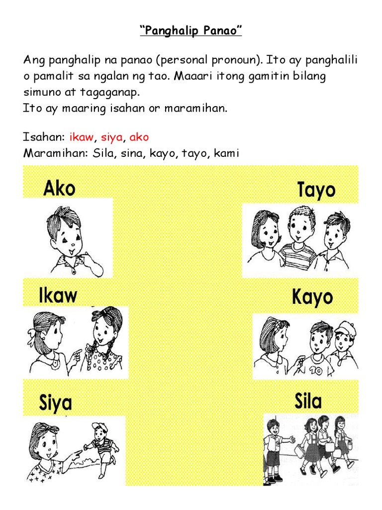 Panghalip Panao | PDF