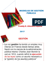 MODELOS DE GESTIÓN PÚBLICA. Freddy E. Aliendre España - PDF Descargar Libre