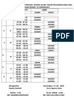 Jadwal Kegiatan