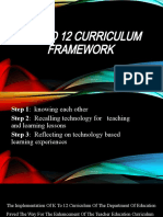 K To 12 Curriculum Framework Group1