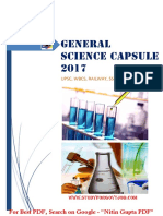 GENERAL SCIENCE CAPSULE FOR RAILWAYS AND SSC EXAMS in English