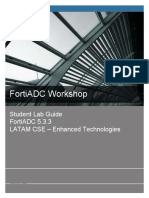 FortiADC Workshop Lab Guide