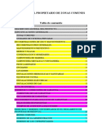 Manual de Propietarios Zonas Comunes - Natúa 110