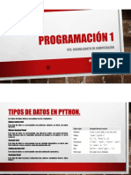 Progra 1 - 1.3 Programación en Python