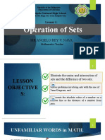 Lesson 1 - Sets and Absolute Value 2