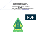 Program Kerja Tata Usaha 2018-2019, 2019-2020