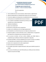 Preguntas para El Parcial Oral.: Universidad Francisco Gavidia