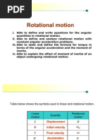 Chapter 7 Rotational Motion - Lecturer