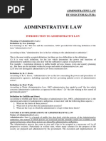 Introduction To Administrative Law