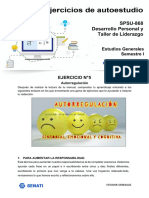 Ejercicios para mejorar la autorregulación y responsabilidad personal