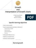 Growth and Interpretation of Growth Charts: Dr. Naveen Kumar Bhardwaj Associate Professor Department of Pediatrics