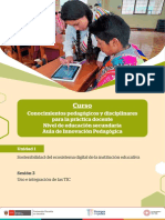 Curso TIC secundaria