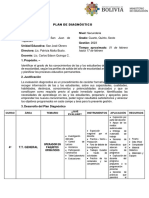 PLAN DE DIAGNÓSTICO ESCOLAR