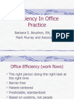 Efficiency Practice