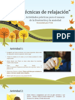 Técnicas de Relajación - 1º Ciclo