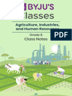 Agriculture, Industries and Human Resources - SUB