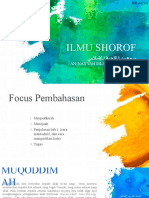 Ilmu Shorof Kelas VII (FIX)