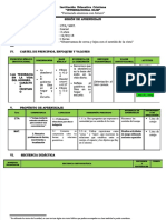 PDF Sesion de Aprendizaje Cta Sentido de La Vista - Compress