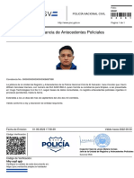 PNC PNC Constancia de Antecedentes Policiales 63461