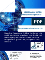 Kecerdasan Buatan (Artificial Intelligence-AI-) : Reni & Sufatul