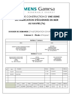 Projet de Construction D'Une Usine: de Fabrication D'Éoliennes en Mer Au Havre