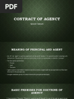 Contract of Agency