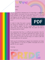 Pride Letter