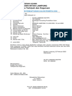 Contoh Formulir Pendaftaran KKN