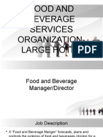 Food and Beverage Services Organization