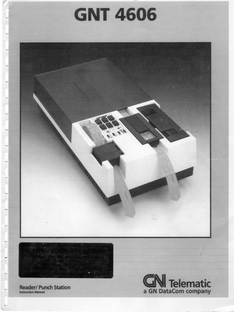 GNT4606 Paper Tape PDF