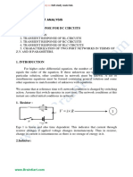 Circuit Analysis ANALYSIS