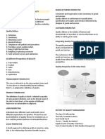 TQM Guide Manufacturing Perspective