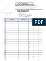 Daftar Hadir Rapat Idaman