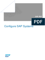 Configure SAP Systems