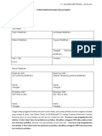 F HOPROJECT HRD 08 Rev.03 Form Permintaan Pelatihan Rev.03