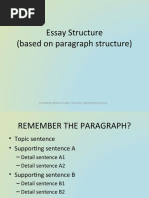 Essay Structure Introduction