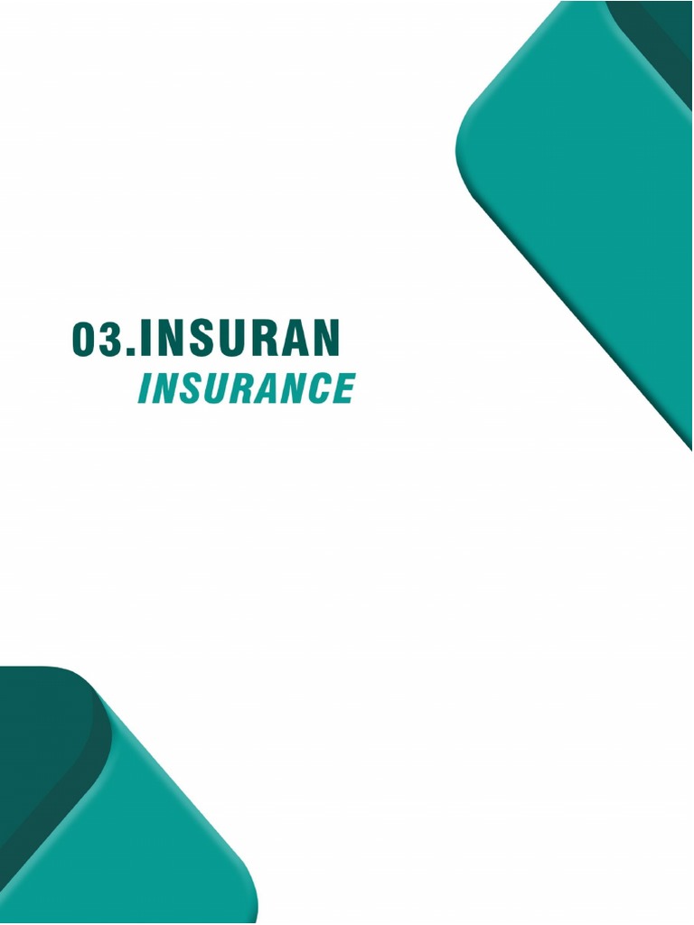 Formula Pengiraan Premium Insurans | PDF