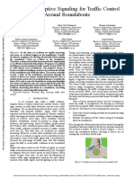 AI-Based Adaptive Signaling For Traffic Control Around Roundabouts