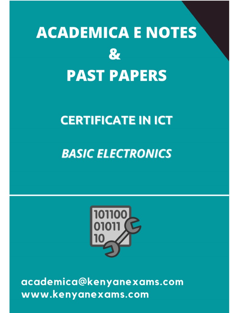 Basic Electronics Sample PDF Series And Parallel Circuits