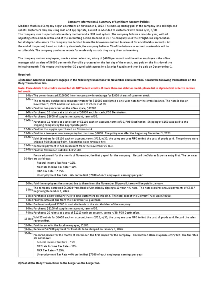 Acct 251 Practice Set 2021 1 Pdf Expense Debits And Credits