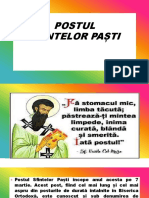 Postul Sfintelor Pasti