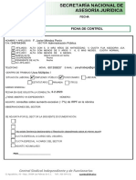 FICHA DE CONTROL AFILIADOS ASESORIA JURÍDICA DE CSIF Adaptada GDPR RELLENA