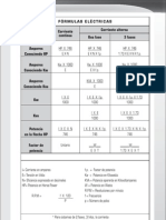 Corriente Amperes Kw Kva Fórmulas Potencia